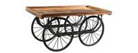 Unique Tables 4 Wheeled Handcart Furniture