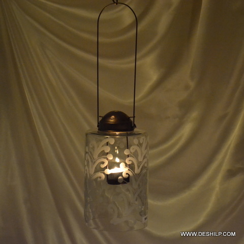 Traditional Transparent Wall Hanging For Home Decor - Finish: Handmade