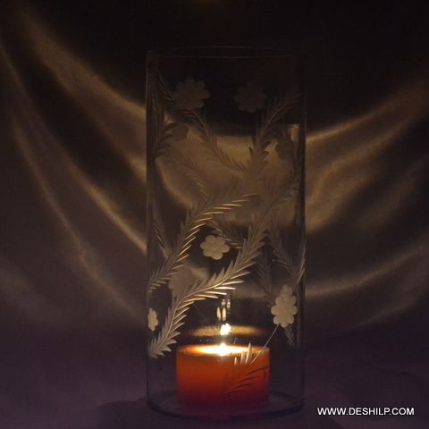 Long Hurricane Candle Holder