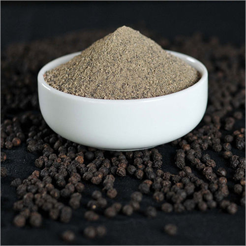 Brown Black Pepper Powder