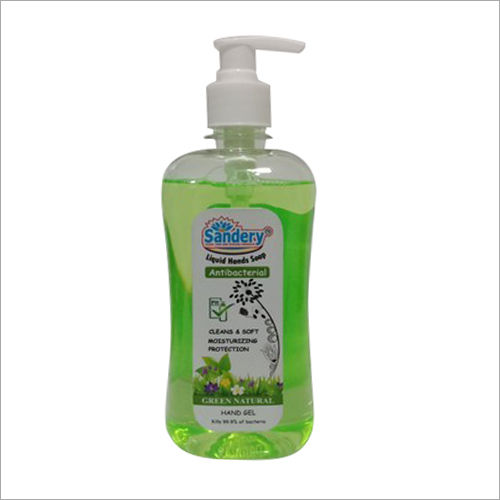 Green Natural Hand Wash Gel Size: 250G - 1 Ltr