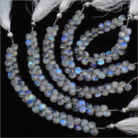 Multi Blue Fire Natural Labradorite Beads Strands