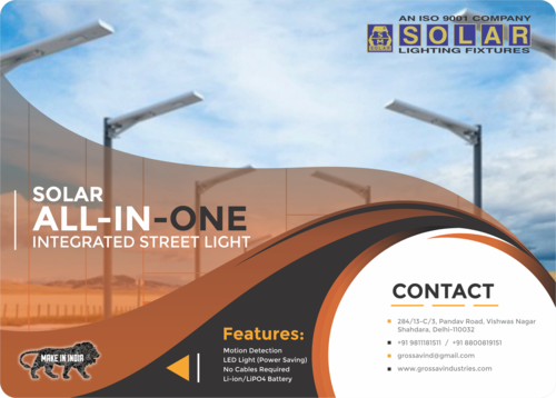 Solar LED Street Light