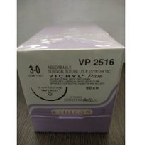 Ethicon Synthetic Absorbable Coated Vicryl Plus Antibacterial Sutures (VP2516)