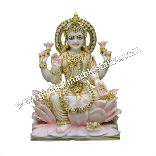 Maa Laxmi Marble Statue
