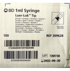 BD - 1ml Syringe (Luer-Lok Tip) Manufacturer,Supplier,Exporter
