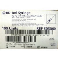 BD - 1ml Syringe (Slip Tip)