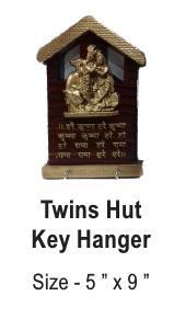 Twins Hut Key Hanger