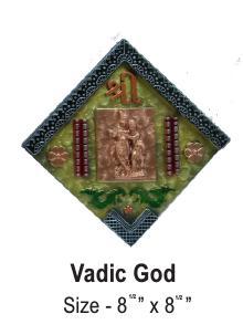 Green And Golden Vadic God