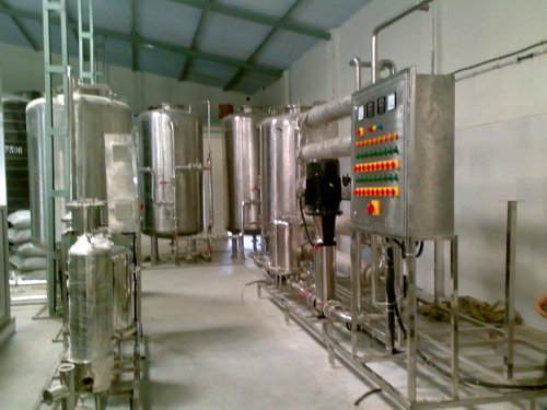 Mineral Water Bottling Plant - Stainless Steel Construction, Efficient Filtration System, Automatic Filling Technology