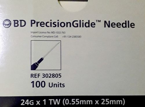 BD PrecisionGlide Needle (24G)
