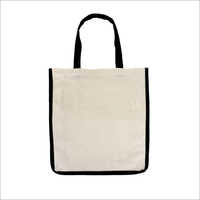Cotton Carry Bag With Piping