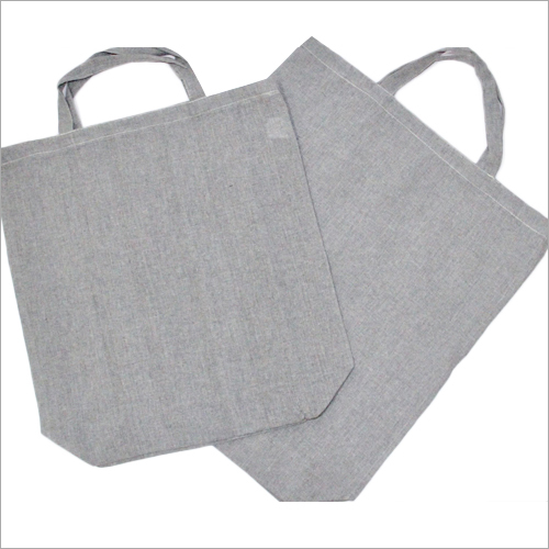 Grey Cotton Carry Bag
