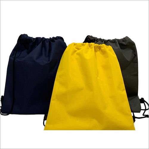 Available In Multi Colors Nylon Drawstring Bags