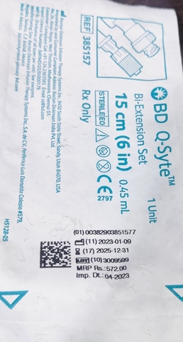 BD Q-Syte 15Cm (Bi-Extension Set)