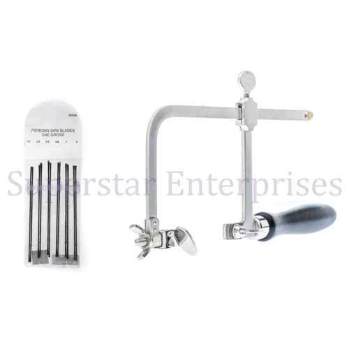 Saw Frame Steel Body Blade Set