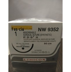 Ethicon Synthetic Absorbable Sutures Pds II (Polydioxanone) (NW9352)
