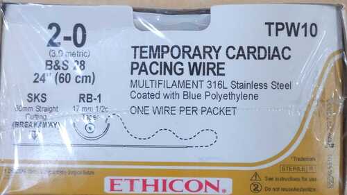 Ethicon Temporary cardiac Pacing Wire Tpw10
