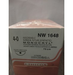 Ethicon Synthetic Absorbable Monocryl (Poliglecaprone 25) (NW1648)