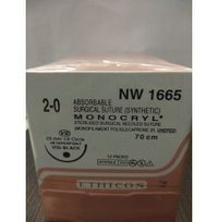 Ethicon Synthetic Absorbable Monocryl (Poliglecaprone 25) (NW1665)
