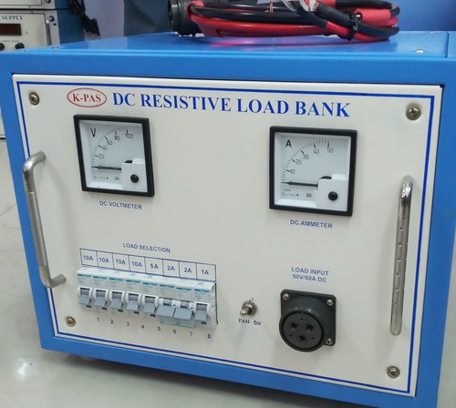 Blue With White Dc Resistive Load Bank