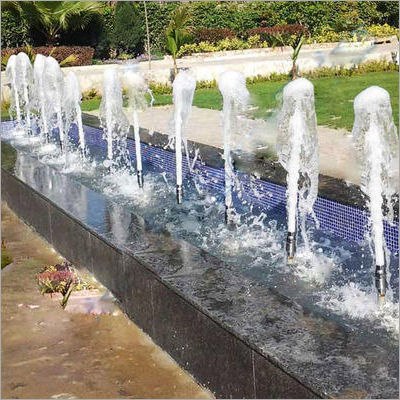 White Foam Fountain