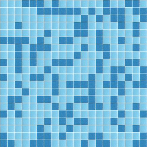 Blues Swimming Pool Tiles