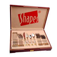 गोल्ड सैटिन किचन बर्तन सेट