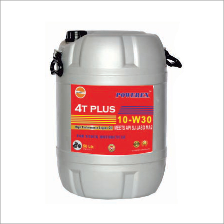 4T PLUS 10 W 30 Automotive Oil Drum