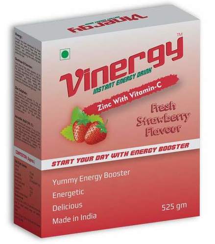 Vinergy Instant Energy Drink (Strawberry Flavor) Dosage Form: Powder