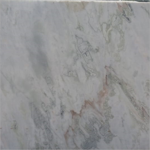 White Brown Marble Slab