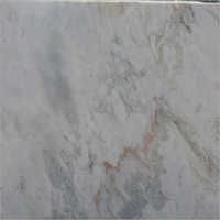 White Brown Marble Slab - 20-25 Mm Thickness, White With Elegant Brown Swirls And Veins, High-quality Moisture-resistant Surface
