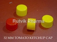 Plastic Yellow, Red Tomato Sauce Cap