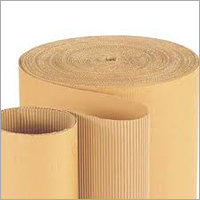 Corrugated Rolls - Kraft Paper, Customized Size, Brown Color | Shock Absorbing, Impact Resistant for Flexible Packaging Applications