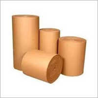 Mono Corrugated Rolls - Kraft Paper, Customized Size, Brown Color - Strong Shock Absorption For Home Appliances, Personal Care & Electronics