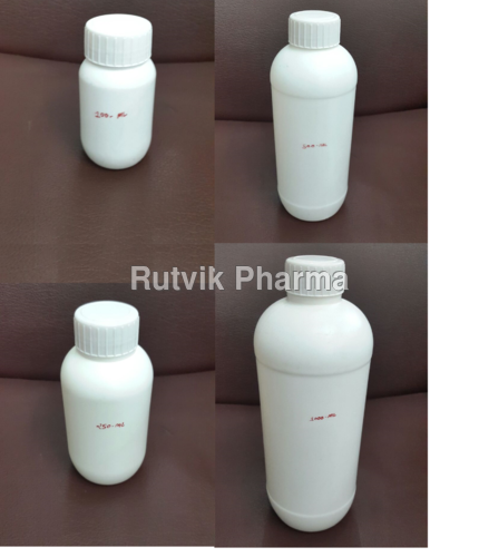White HDPE Chemical Bottles