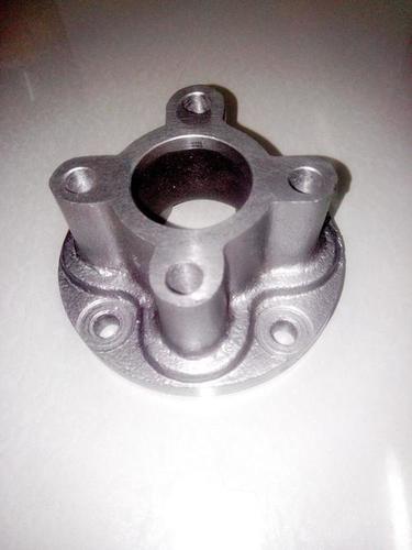 Automotive Spare Parts - Cast Iron 50x40x20 mm Grey, M8 Thread, 4 Mounting Holes, Corrosion Resistant, Precise Fit, Easy Installation
