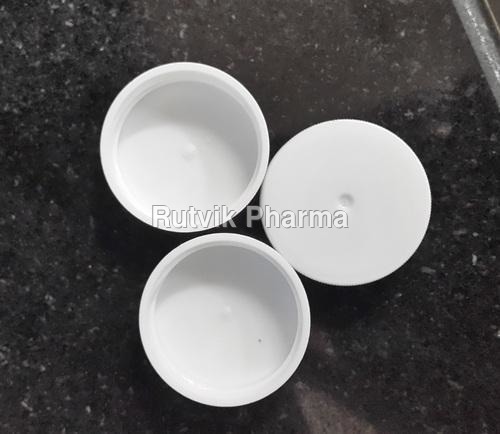 White 32 mm Plastic Caps
