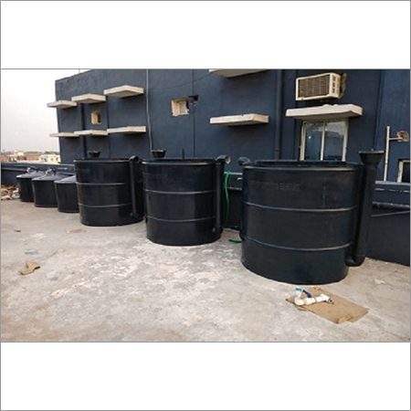 Portable Commercial Biogas Plant - FRP Material, Semi-Automatic Operation, Solar Energy Powered | Robust Design, Easy Installation, Ideal for Agricultural and Industrial Applications