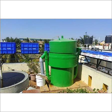 Composting Biogas Plant - RCC Material, Semi-Automatic Operation, Solar Energy Source, Operating Temperature 32C to 45C | Suitable for Agricultural and Industrial Applications