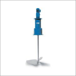 Biogas Plant Central Mixer - Mild Steel, Blue Semi-Automatic Design for Enhanced Biomass Mixing Efficiency