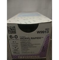 Ethicon Synthetic Absorbable (Polyglactin 910) Coated Vicryl Rapide (W9913)