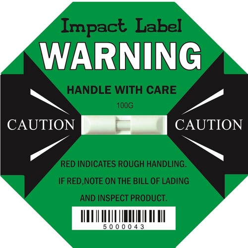 Leaning Label (Tilt Indicator)