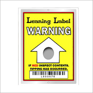 Leaning Label (Tilt Indicator)