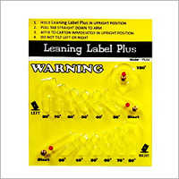 Leaning Label Plus (Tilt Indicator 24114)