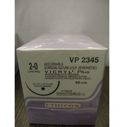 Ethicon Synthetic Absorbable Coated Vicryl Plus Antibacterial Sutures(VP2345)
