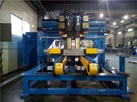 Embossment Spot Welding Machine For Corrugated Tank Production
