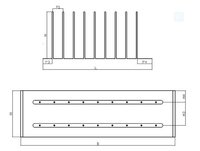 Corrugated Fin Forming / Folding Machine For Transformer Corrugated Tank Manufacturing