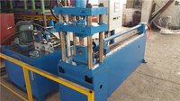 Header Pipe Notching Machine For Transformer Radiator Production