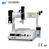 As Picture Benchtop Dispensing Robot With Rotary Dispensing Valve Silicone Dispensing Machine